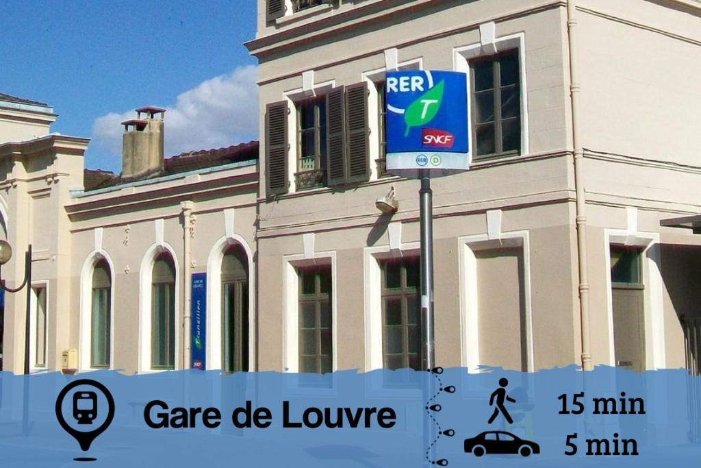 Smart House Airport Cdg, Asterix Appartement Louvres Buitenkant foto